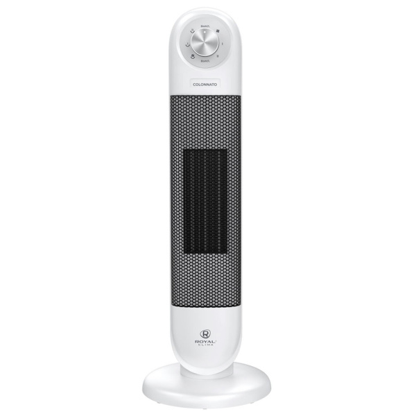 Тепловентилятор колонный ROYAL CLIMA RFH-C2000DC-WT, 2000 Вт, 3 режима работы, белый, НС-1348089 Тепловентилятор колонный ROYAL CLIMA RFH-C2000DC-WT, 2000 Вт, 3 режима работы, белый, НС-1348089