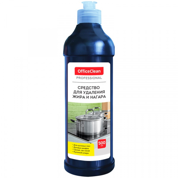 Средство чистящее OfficeClean "Professional Антижир" гель, 500мл