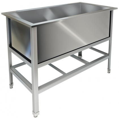 Ванна котломоечная односекционная, 1000х530х850 мм