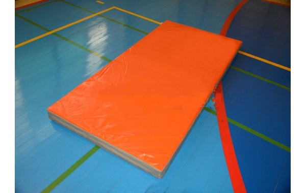 Мат гимнастический с липучкой 2х1х0,2м профи (тент)