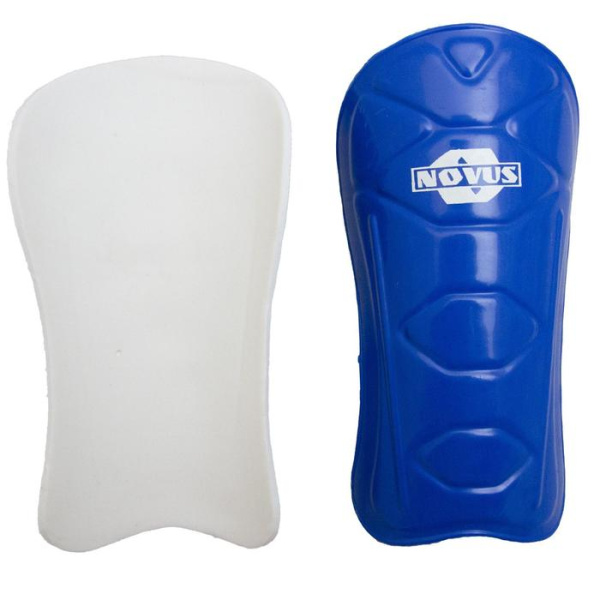 Щитки футбольные NOVUS NFP-01, ЭВА, синий