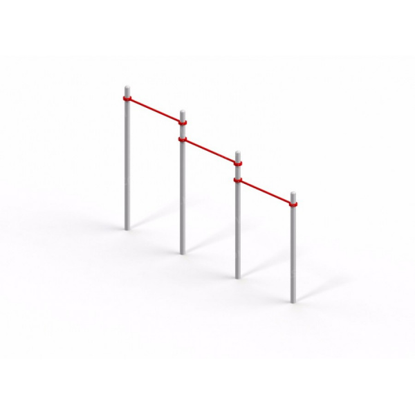  Турник тройной