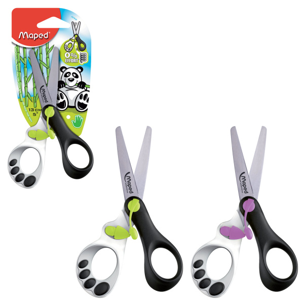 Ножницы MAPED (Франция) "Koopy" 130мм, закругл. детские, ассорти, карт. упак. с европодвесом, 037910 Ножницы MAPED (Франция) "Koopy" 130мм, закругл. детские, ассорти, карт. упак. с европодвесом, 037910