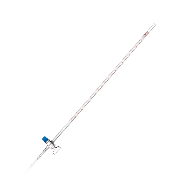 Бюретка 1-1-2-25-0,1, кран с резьбовым уплотнением