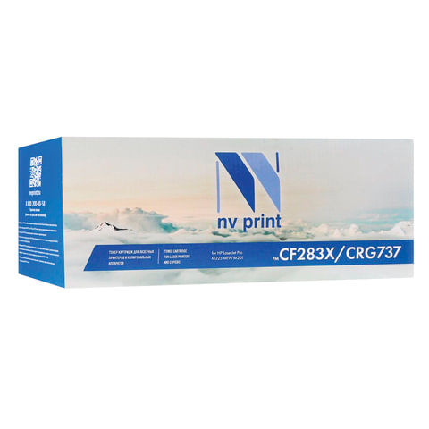Картридж лазерный NV PRINT (NV-CF283X/737) для HP/CANON LJ M201/225/ MF211/212/216, ресурс 2200 стр.