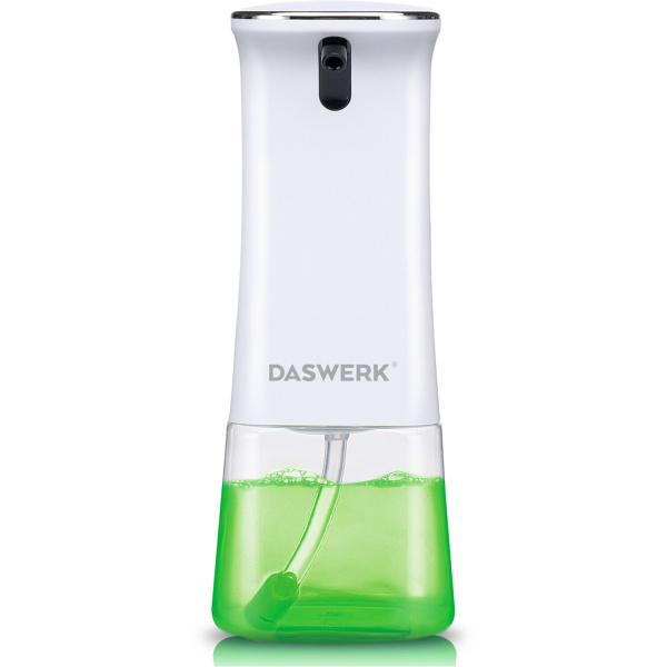 Дозатор для жидкого МЫЛА-ПЕНЫ DASWERK 350мл, сенсорный, бесконтактный