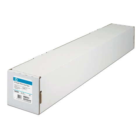 Рулон д/плоттера HP 914мм*45м, Bright White InkJet Paper, плотность 90г/м2, белизна CIE 168% C6036A