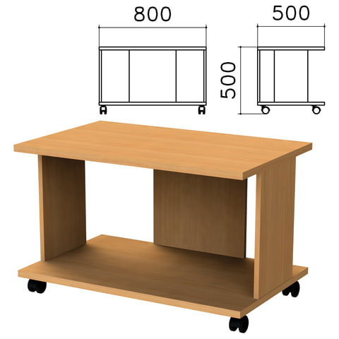 Стол журнальный "Монолит" (ш800*г500*в500 мм) Стол журнальный "Монолит" (ш800*г500*в500 мм)