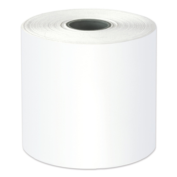 Чековая лента ОФСЕТ 57 мм (диаметр 54 мм, длина 22 м, втулка 12 мм) НЕ ТЕРМОБУМАГА, белизна 96%, КОМ