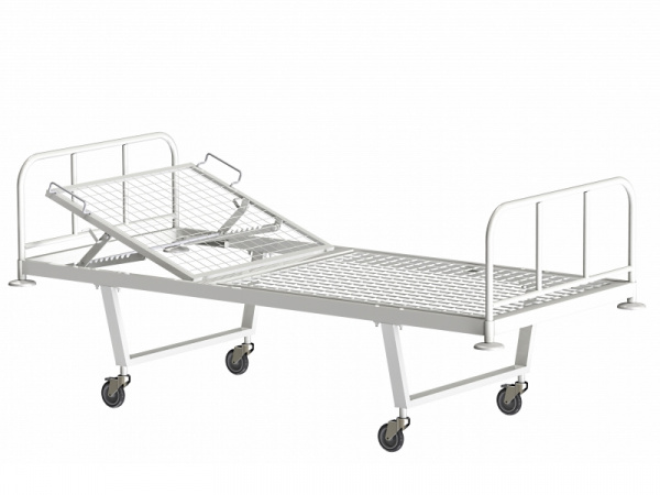 Медицинская кровать КФО-01 МСК-101. Размеры: 2125*975*900мм