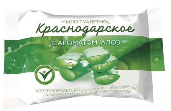 Мыло туалетное 200г Меридиан "Алоэ"