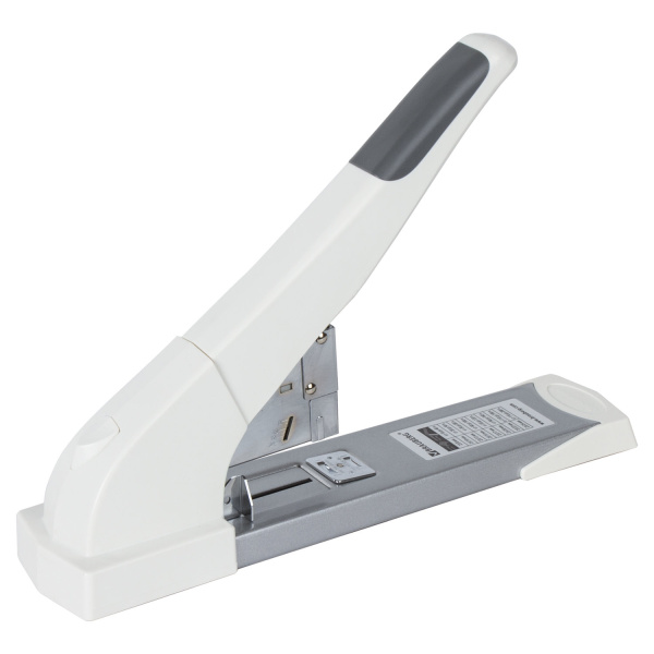 Степлер ЭНЕРГОСБЕРЕГАЮЩИЙ МОЩНЫЙ №24/6-23/24 BRAUBERG "Easy Press", до 200 листов, БЕЗ УСИЛИЙ,227719