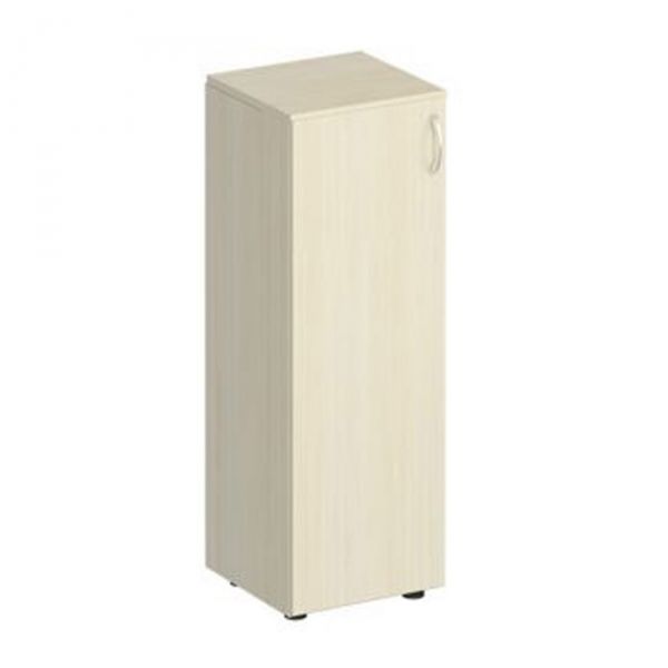 Шкаф для документов средний узкий закрытый 40x38x123 К 359 дуб шамони Комфорт