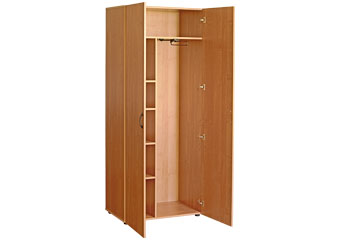 Шкаф для одежды комбинированный, 854*445*2010мм, клен, М785