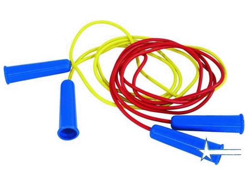 006 Скакалка спортивная (гимнастическая облегченная) длина 2,2м.