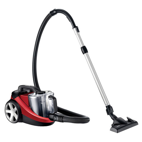 Пылесос PHILIPS FC8760/01, с контейнером "циклон", 2000 Вт, мощность всасывания 350 Вт, красный Пылесос PHILIPS FC8760/01, с контейнером "циклон", 2000 Вт, мощность всасывания 350 Вт, красный