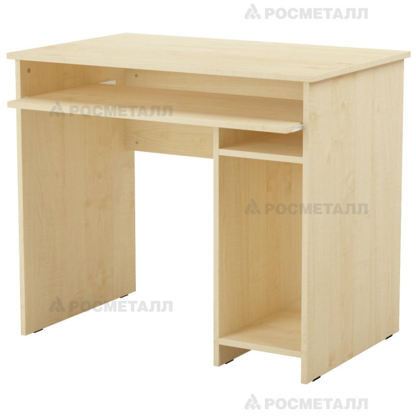 Стол компьютерный (890*560*760) клен, М330.7в  Стол компьютерный (890*560*760) клен, М330.7в