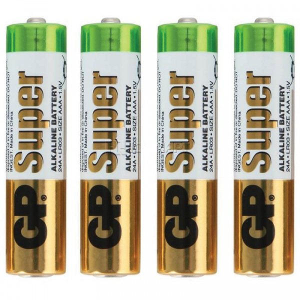 Батарейка GP Super Alkaline AAA (LR03) 24A SB4