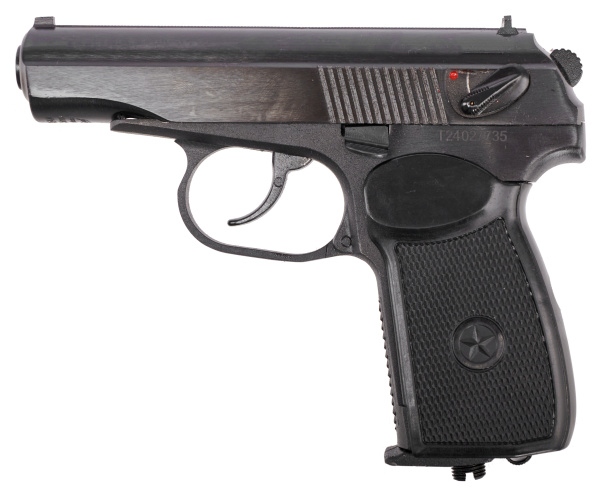 Пневматический пистолет Baikal МР-654К-20 (ПМ, Макарова)