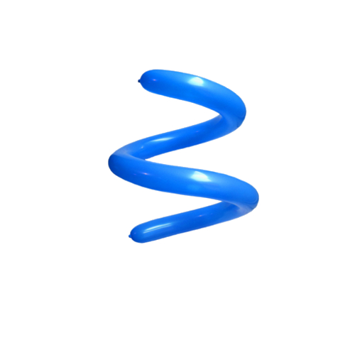 Шар для моделирования синий