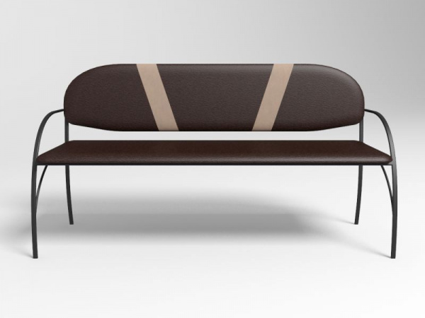 Банкетка со спинкой медицинская Техсервис М117-013. Размеры: 1570*555*815мм