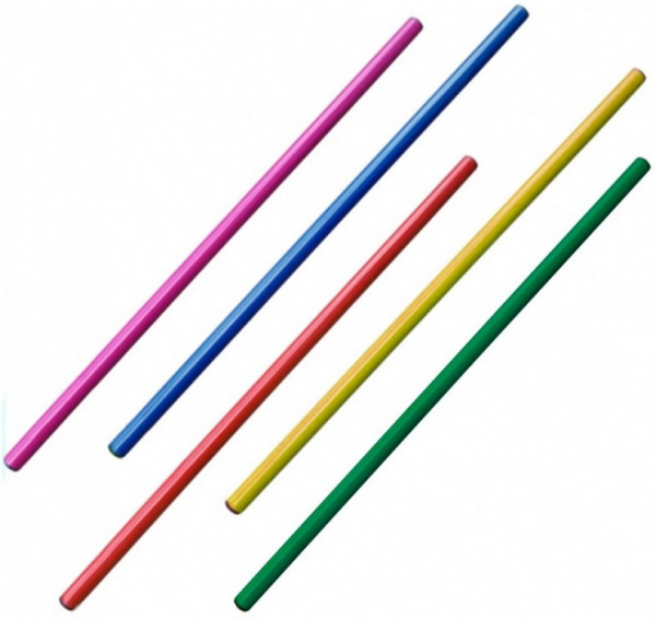 Палка гимнастическая пластиковая 700мм