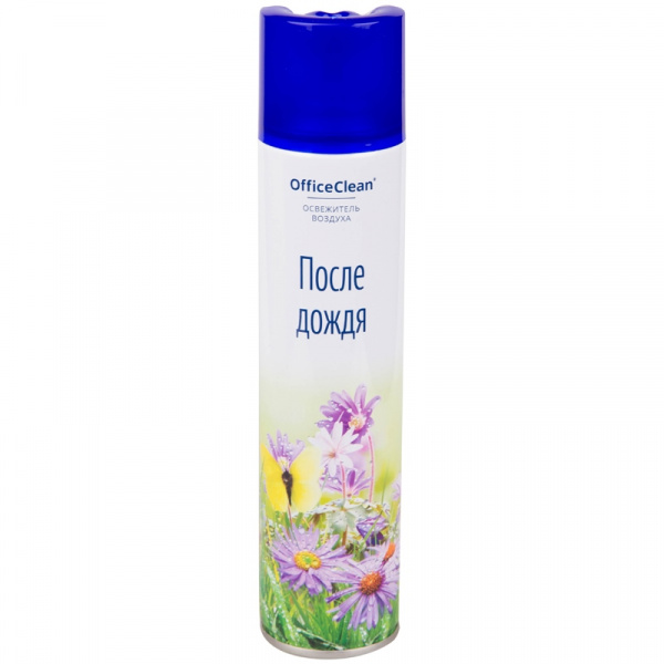 Освежитель воздуха аэрозольный OfficeClean "После дождя", 300мл