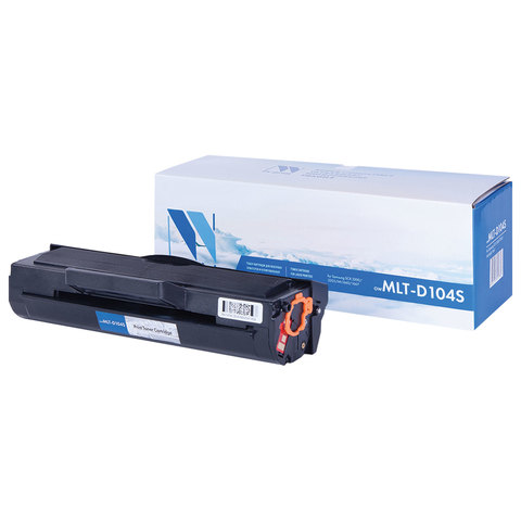 Картридж лазерный SAMSUNG (MLT-D104S) ML-1660/1665 и другие, ресурс 1500 стр., NV PRINT совместимый