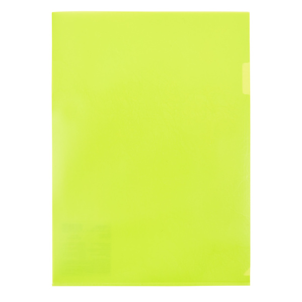 Папка-уголок Expert Complete "Trend NEON", А4, 180мкм, лайм