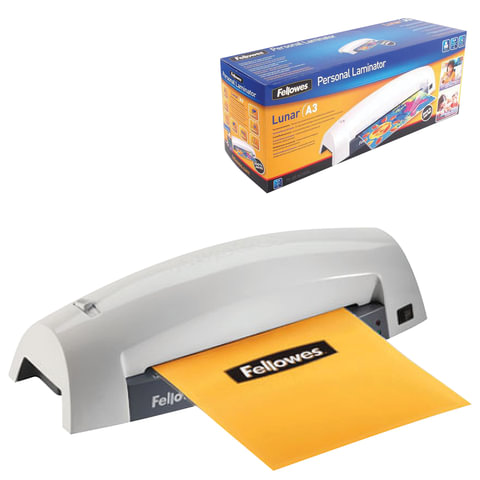 Ламинатор FELLOWES Lunar формат A3, толщ пленки (1стор.) 75-80мкм, 30 см/мин, FS-57167