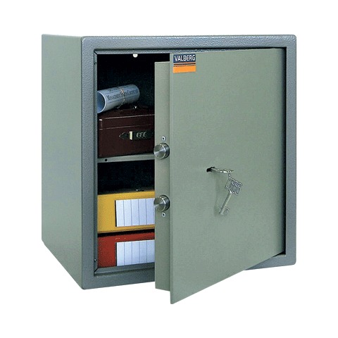 Сейф офисный VALBERG ASM-46 (в460*ш440*г355мм;27кг), кл. замок, крепл. к стене, полу