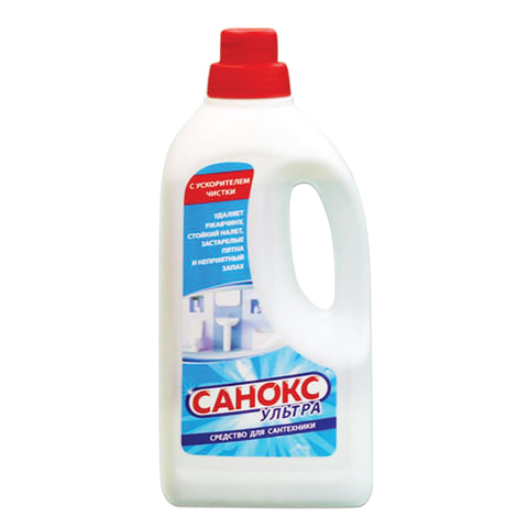 Средство для удаления известкового налета и ржавчины САНОКС 1,1л "Ультра", 4303010017