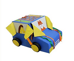 Машина дидактическая, 70*50*40 см.