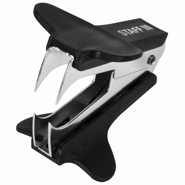 Антистеплер STAFF "Эконом" черный