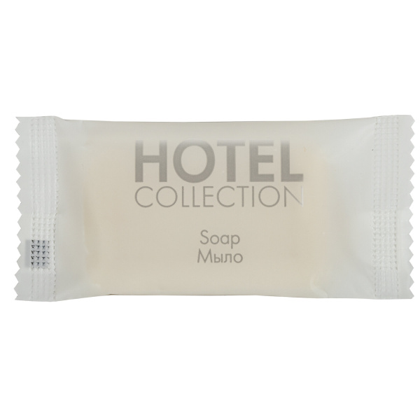 Мыло одноразовое 13 г, КОМПЛЕКТ 500 шт., HOTEL COLLECTION, саше, флоупак