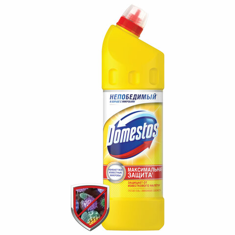 Чистящее средство DOMESTOS (Доместос) 1л "Лимонная Свежесть", с отбеливающ. эффектом, ш/к94921