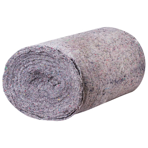 Полотно ХПП холстопрошивное ПЛОТНОЕ серое, 0,75х50м, 240(±10)г/м2, шаг 2,5мм, LAIMA Премиум,