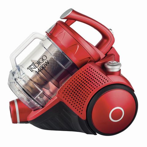 Пылесос SCARLETT IS-VC82C07 с контейнером "мультициклон", 1400 Вт, мощность всасывания 400 Вт, красн Пылесос SCARLETT IS-VC82C07 с контейнером "мультициклон", 1400 Вт, мощность всасывания 400 Вт, красн