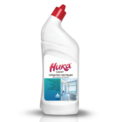 Чистящее средство НИКА 700 г,  "Санит", для сантехники, гель