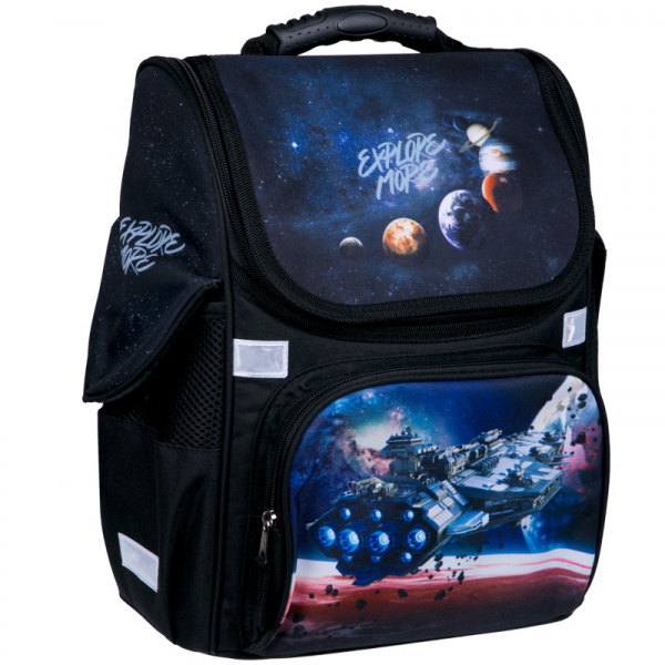 Ранец ArtSpace Junior "Space" 37*28*21см, 1 отделение, 3 кармана, анатомическая спинка