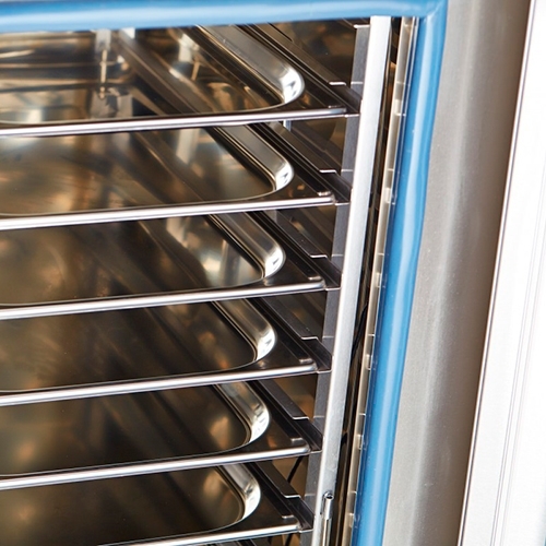 Пароконвектомат ПКА10-1/1ВМ2 (инжекционный., 10 GN 1/1, вся нерж, без гастроемкостей, 3х-канальный 