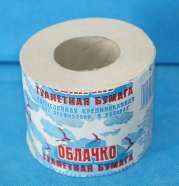 Бумага туалетная Облачко на втулке /40 шк 90127