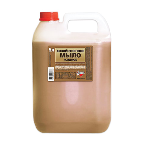 Мыло хозяйственное жидкое 5л ЗОЛУШКА, М02-1