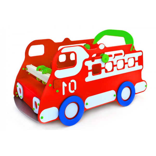 Машинка "Пожарная", 3-7 лет, влагостойкая фанера, общая высота 1200мм