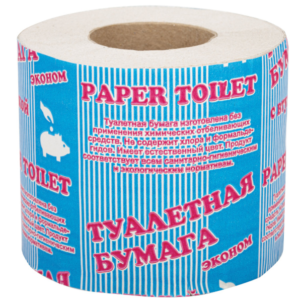 Бумага туалетная Добрый моток, 35м, на втулке, ш/к 50149