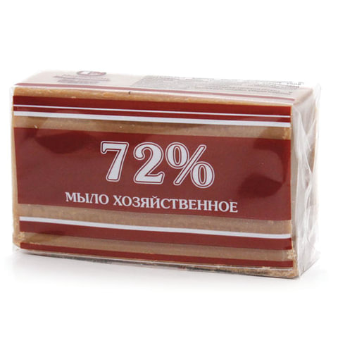Мыло хозяйственное 72% 200г (Меридиан), в упаковке, ш/к 91074