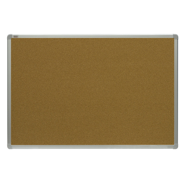 Доска пробковая 90x120см, алюминиевая рамка,  "2х3" OFFICE, TCA129