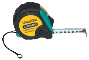 Рулетка Park с фиксатором, пластиковый корпус, 2мх13мм ТМ24-2013