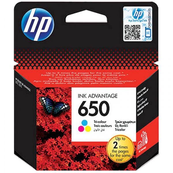 Картридж ориг. HP CZ102AE (№650) цветной для DeskJet IA 2515/2516 (200стр)