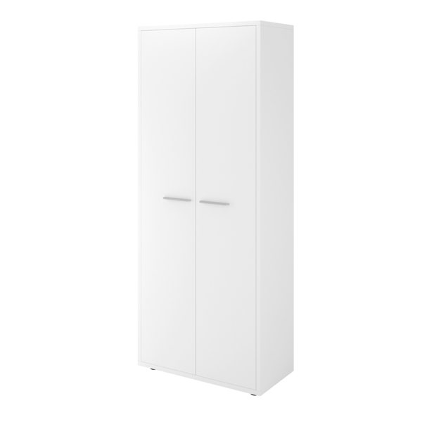 Шкаф для одежды 800х400х1980 белый 30 (ДБ26_1+ДБ29*2), белый Дублин